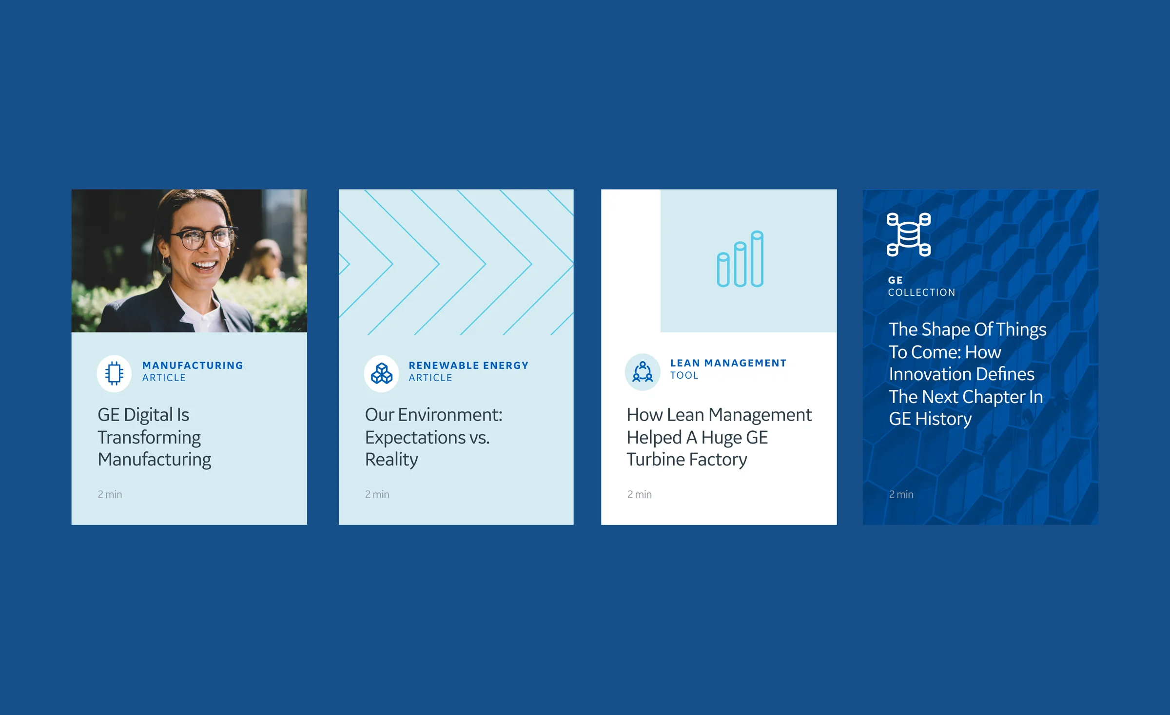 GE Brilliant You Cards System