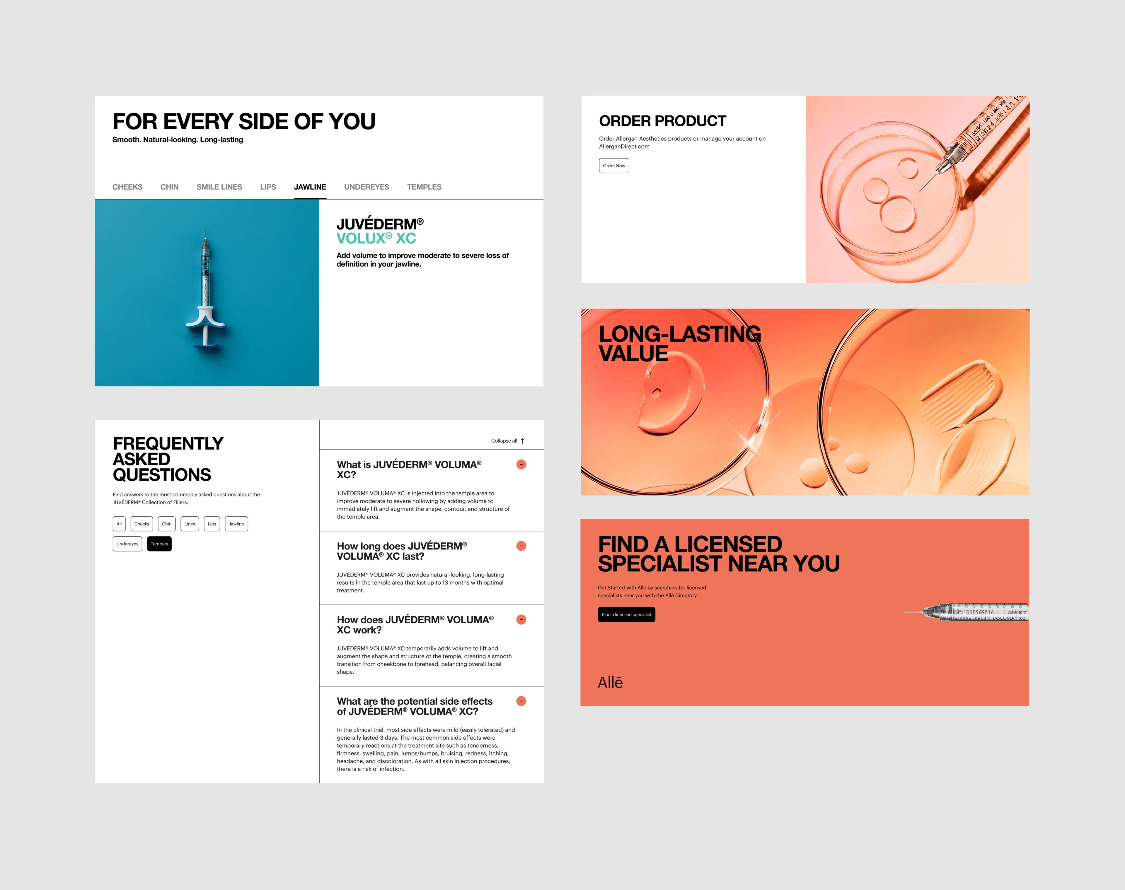 JUVÉDERM Component Library
