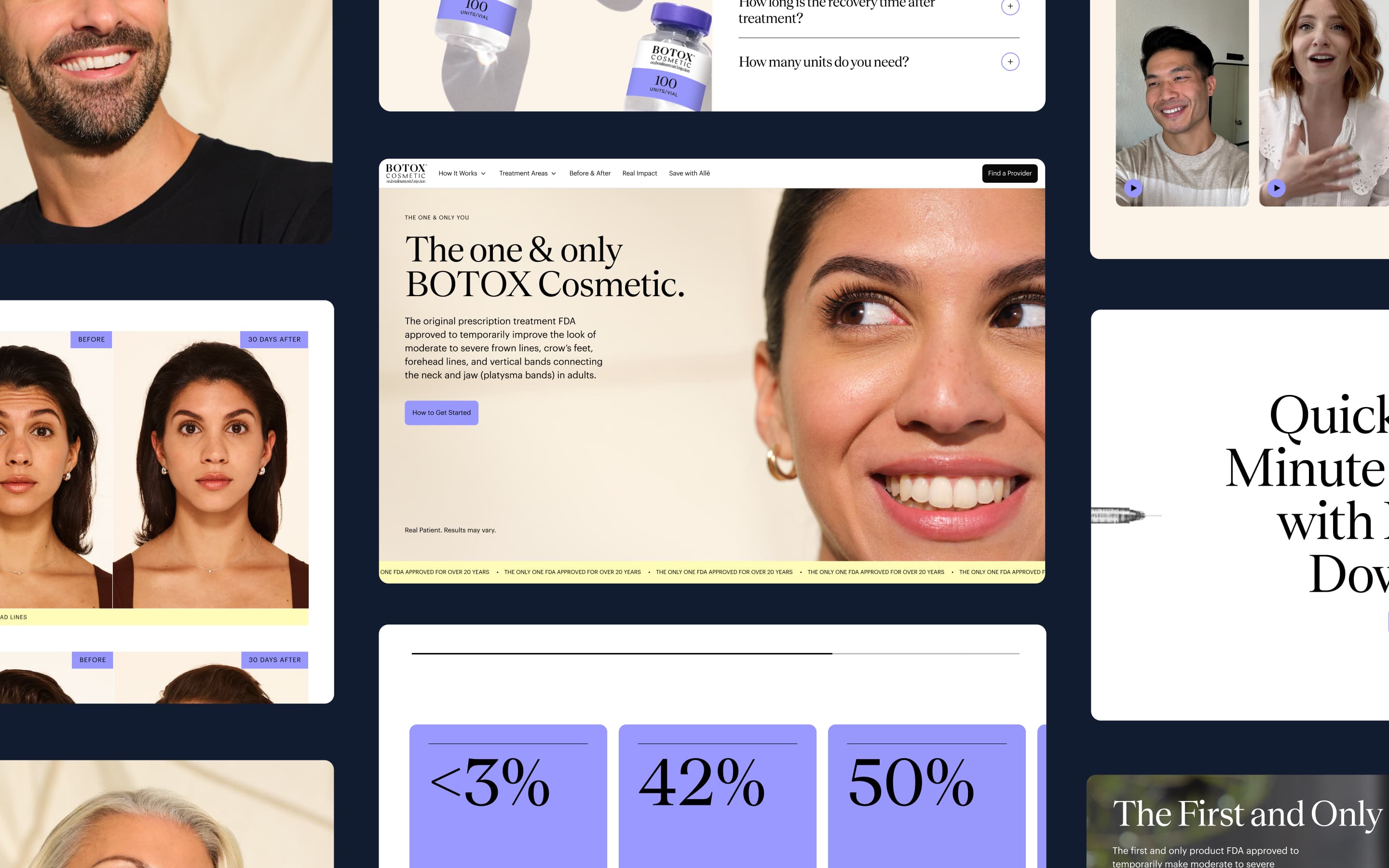 BOTOX Website Full View