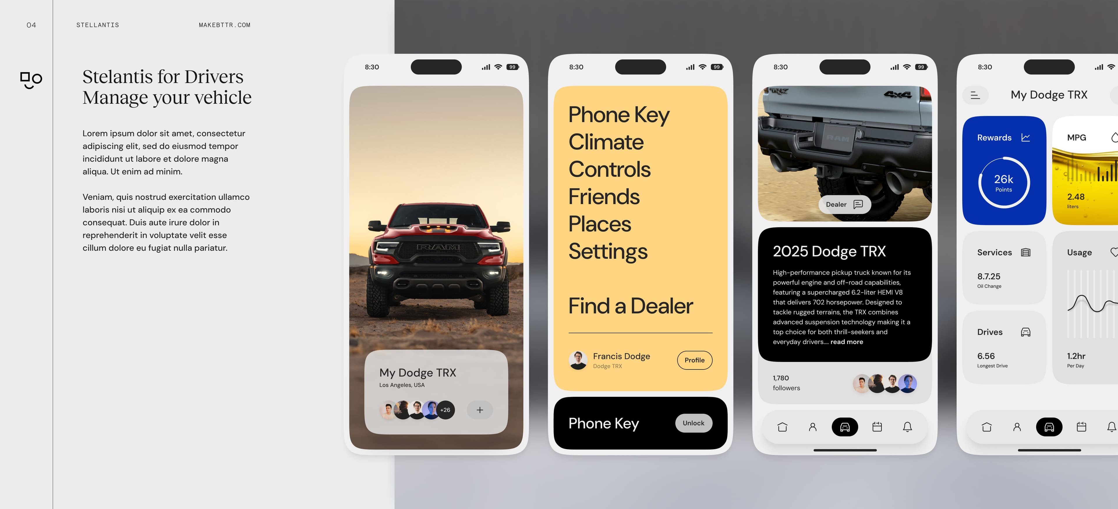 Stellantis Manage Your Vehicle driver app