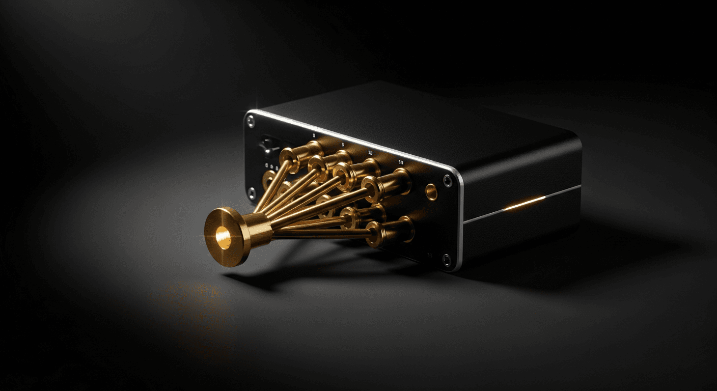 Bttr. specimen · precision-engineered control plane component