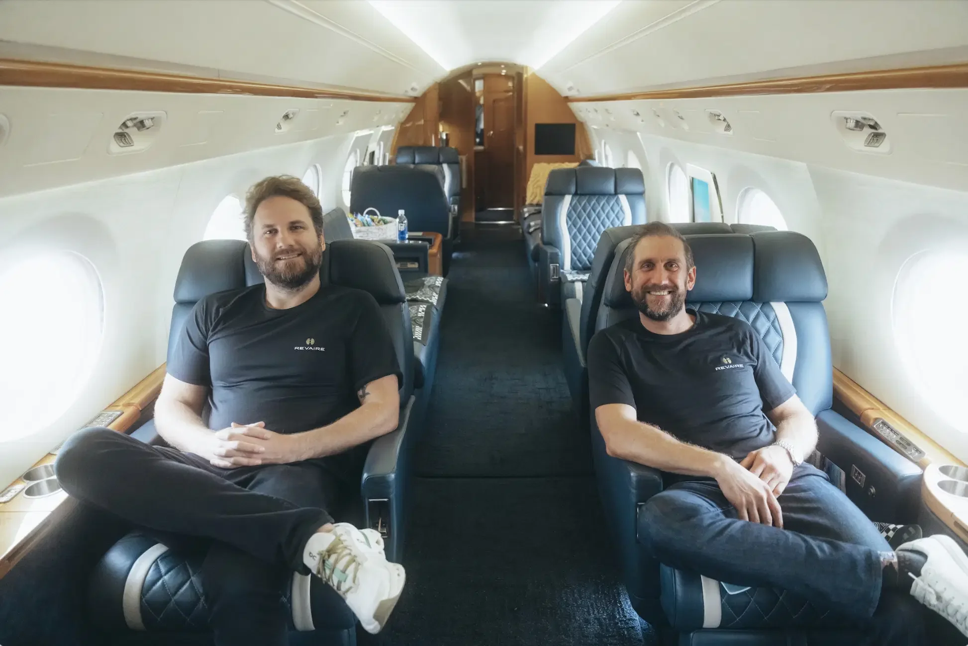 Revaire co-founders Harrison Epstein and Luke McNees