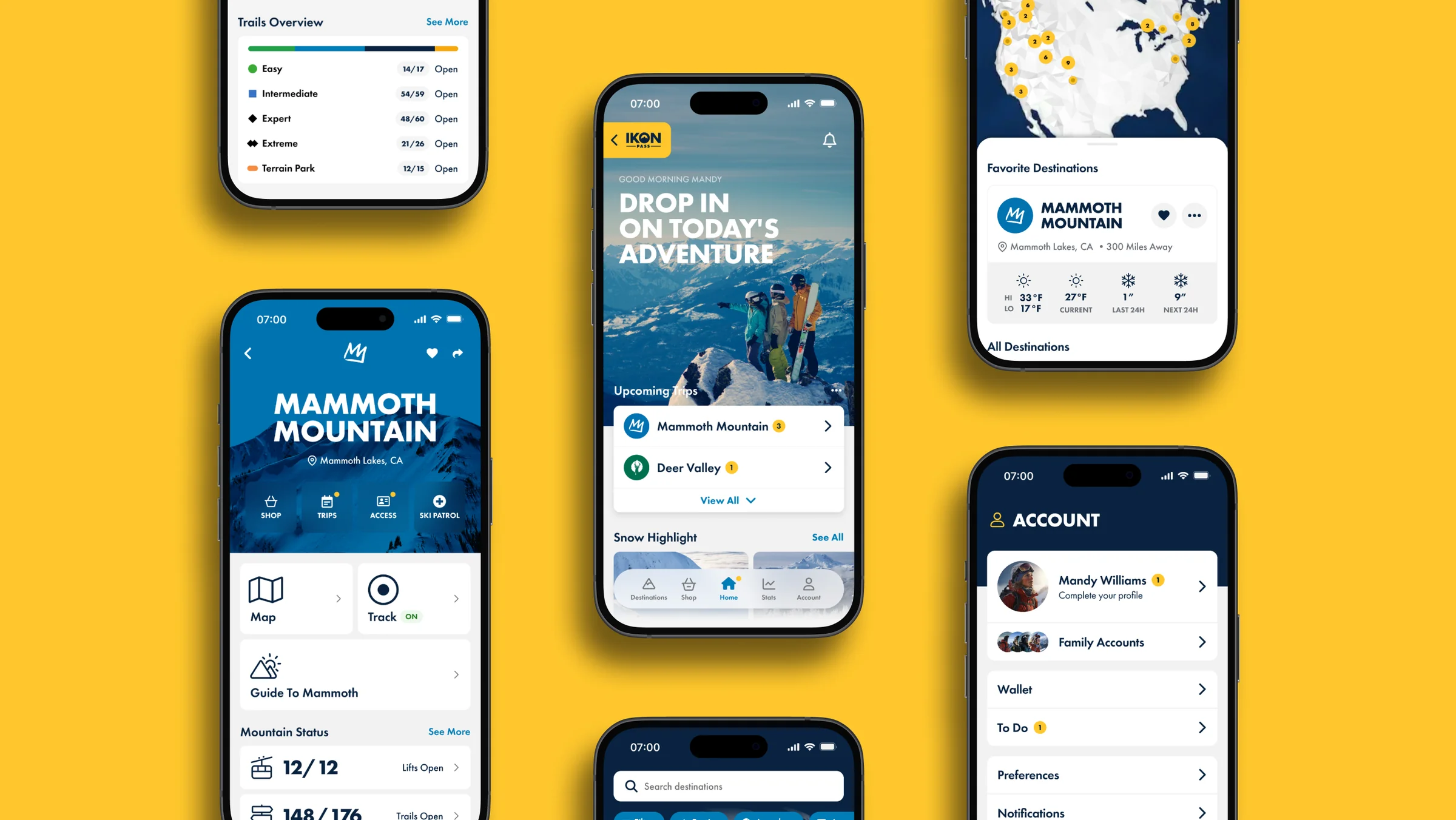 Ikon Pass App Features
